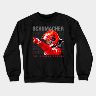 Michael Schumacher The German Legend Crewneck Sweatshirt